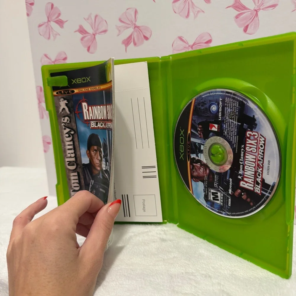 Tom Clancys Rainbow Six 3 Black Arrow Xbox‎ Game Disc